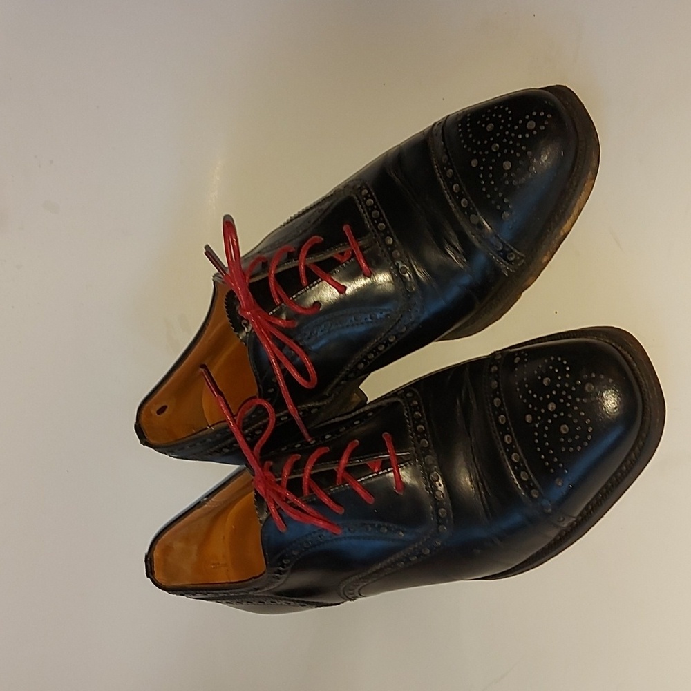 Church's brogue black leather shoes "trent"